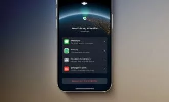 اتصال ماهواره‌ای اپل