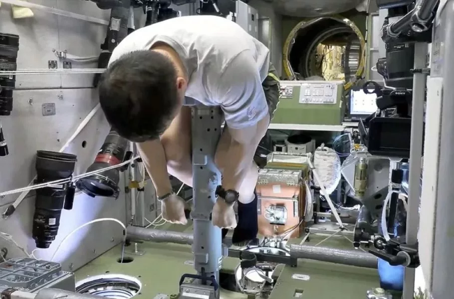 فضانورد ناسا در ایستگاه فضایی بین المللی