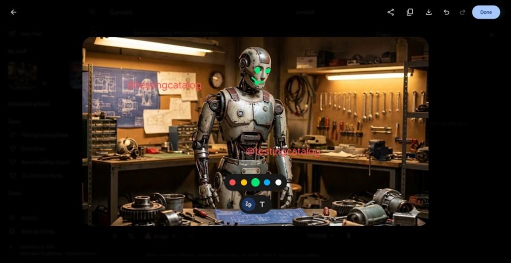 حاشیه نویسی تصاویر جمینای گوگل