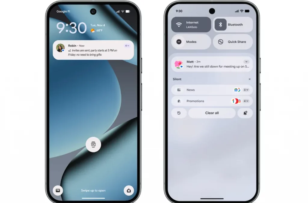 قابلیت خلاصه‌سازی اعلان‌ها در گوشی‌های پیکسل