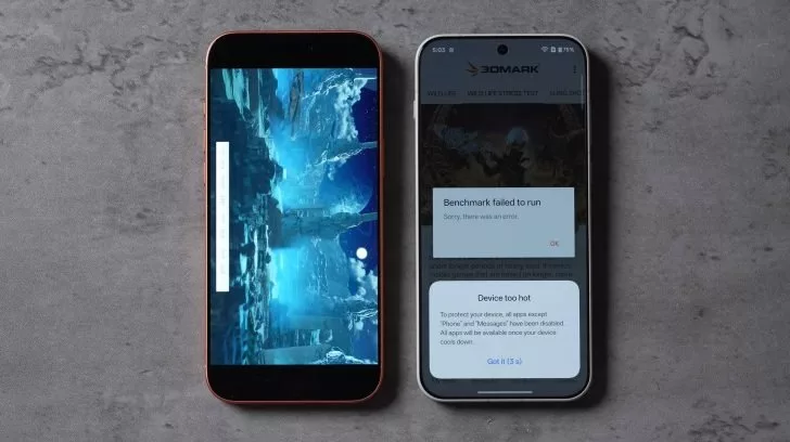 مشکل گرمای بیش از حد وان پلاس 15 در تستهای سنگین