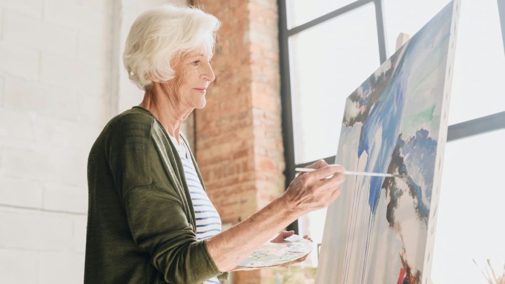 نقاشی روی بوم