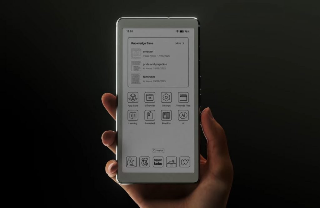 مشخصات کتاب‌خوان AiPaper Reader