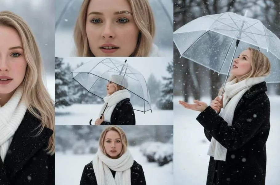 پرامپت عکس برفی و تکنیک‌های حرفه‌ای AI Snow Scene برای تولید صحنه‌های زمستانی