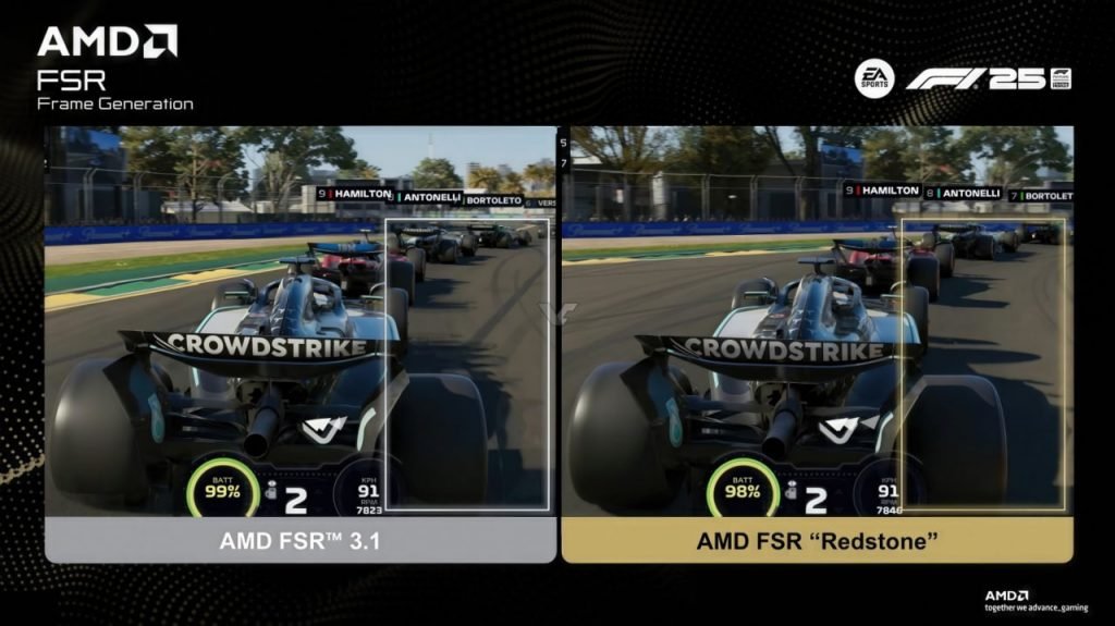 تاثیر FSR Redstone در تولید سایه