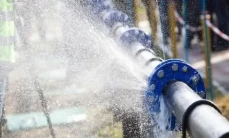 هدررفت آب فرسودگی لوله