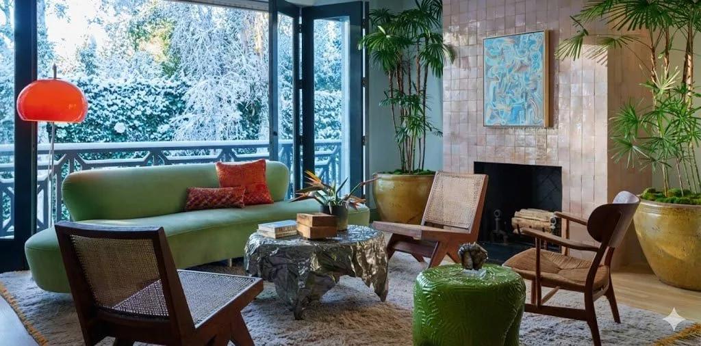 تغییر فصل در طراحی داخلی با نانو بنانا