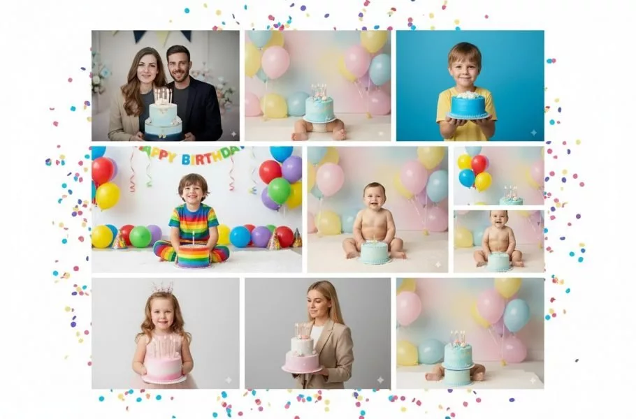 پرامپت عکس تولد