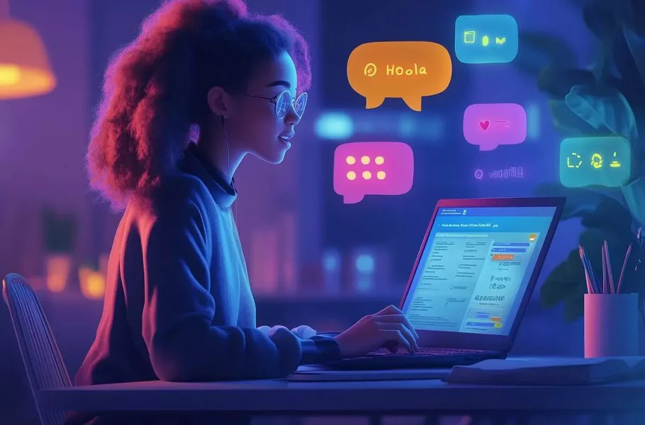 پرامپت یادگیری زبان