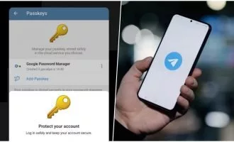 تلگرام Passkeys