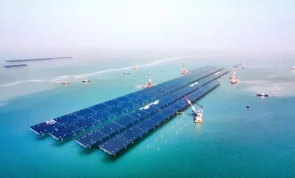 بزرگ‌ترین نیروگاه خورشیدی فراساحلی جهان