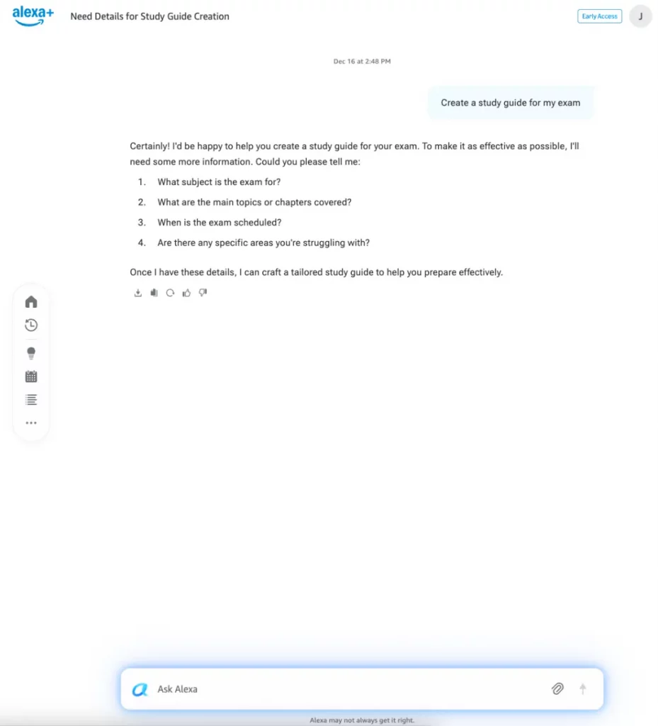 فعال شدن وب‌سایت الکسا پلاس