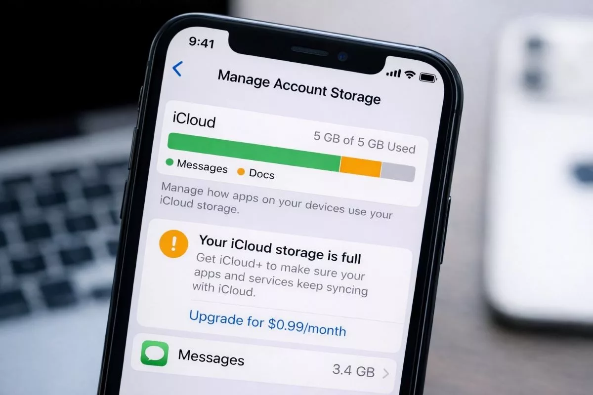 فضای آیکلود پر شده؟ چطور فضای iCloud آزاد کنیم یا ارتقا بدیم
