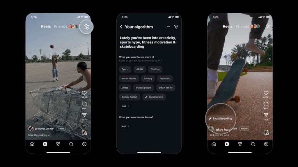 اینستاگرام Your Algorithm