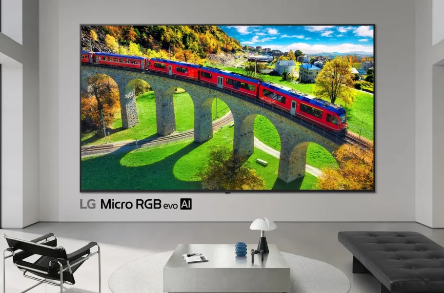 اولین تلویزیون Micro RGB ال‌جی