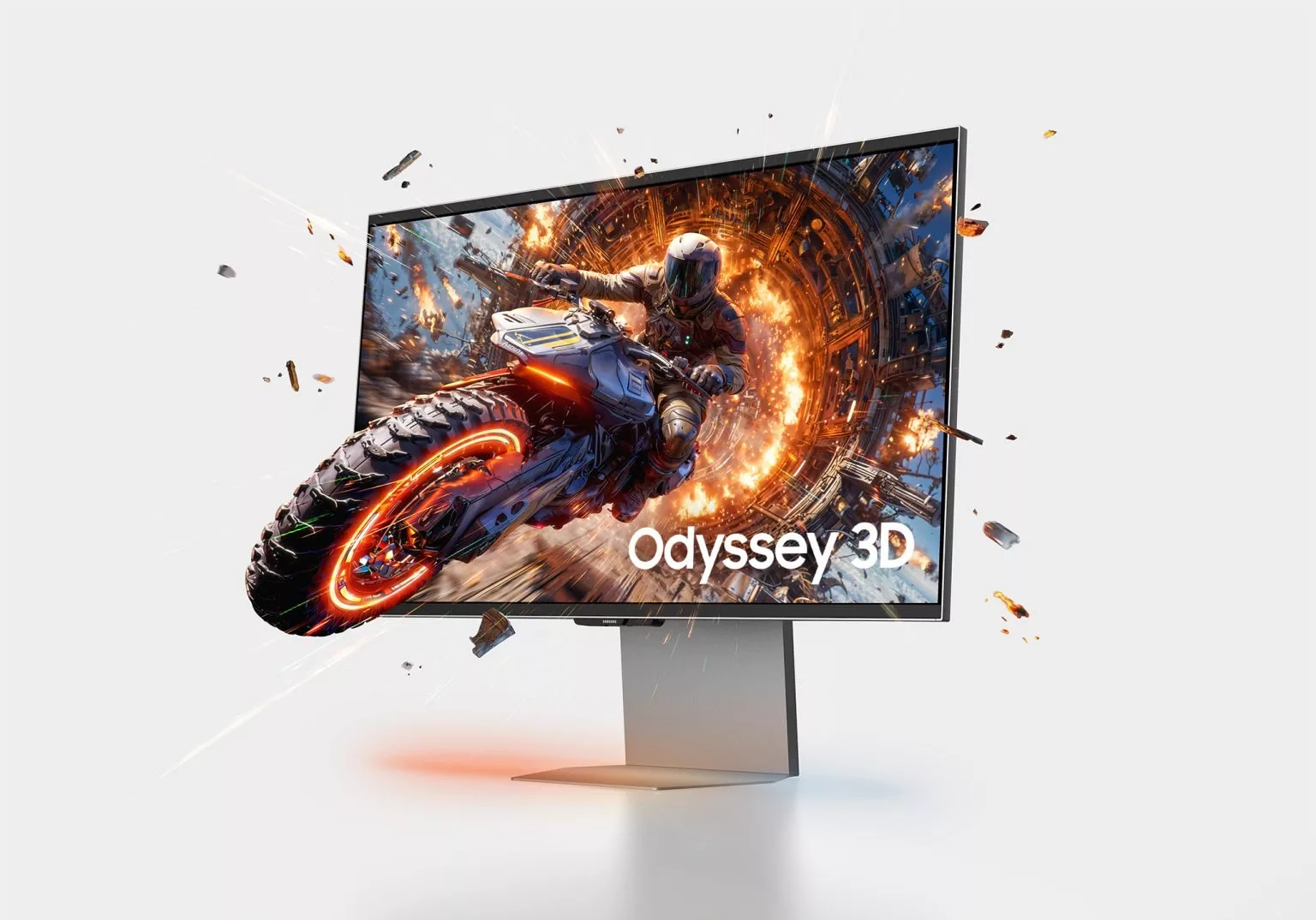 سامسونگ از مانیتورهای ۲۰۲۶ سری Odyssey پرده برداشت؛ مدل 3D 6K و ۱۰۴۰ هرتزی