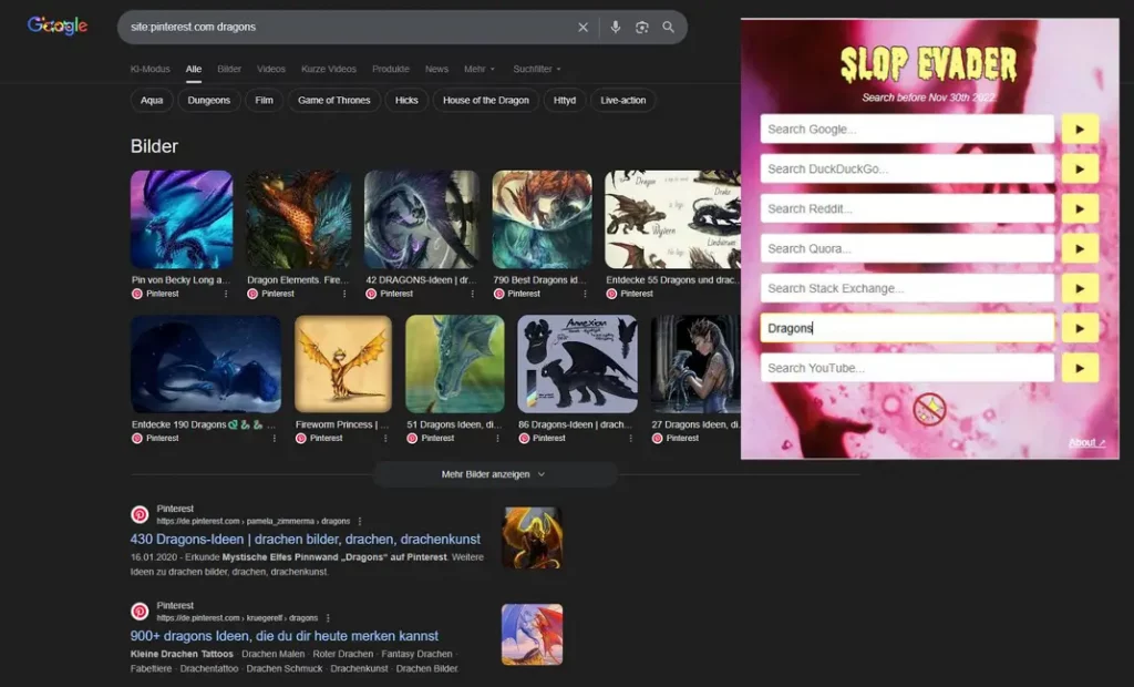 افزونه Slop Evader