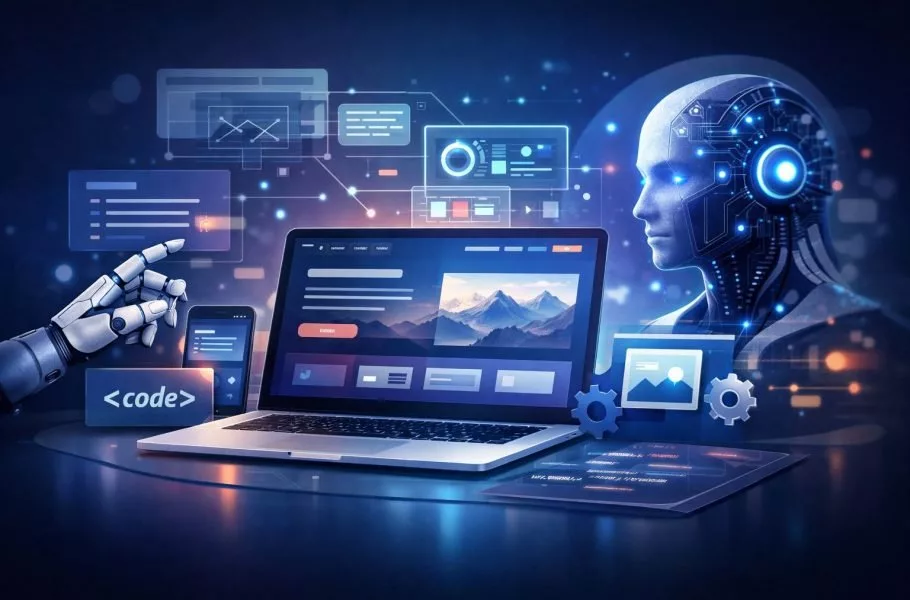 پرامپت برای طراحی سایت