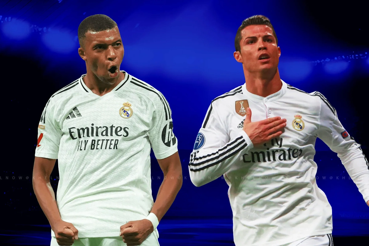 روزیاتو: مقایسه عملکرد آماری کیلیان امباپه و کریستیانو رونالدو برای رسیدن به ۷۰ گل در رئال مادرید
