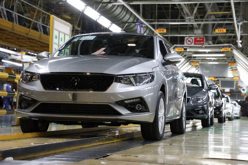 قیمت محصولات ایران خودرو