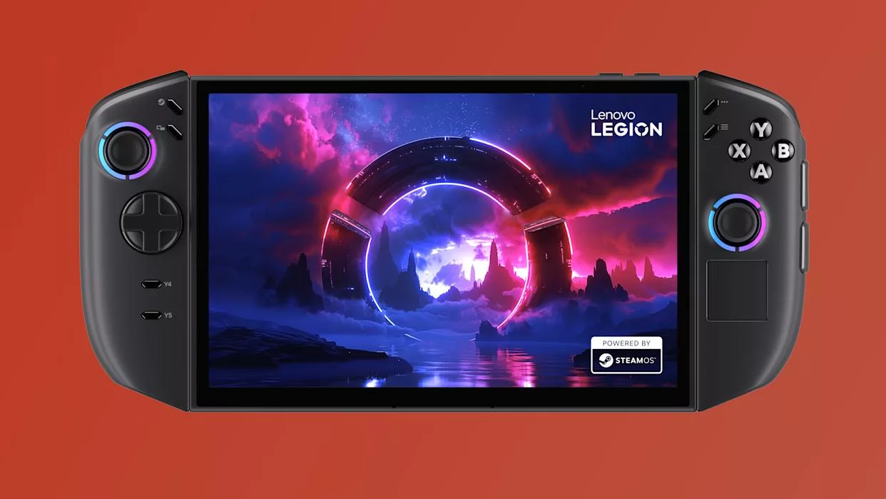 کنسول دستی لنوو Legion Go 2 با SteamOS