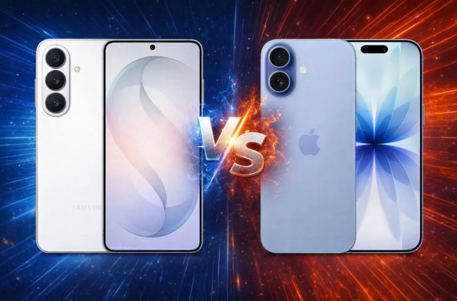 مقایسه گلکسی S26 با آیفون 17