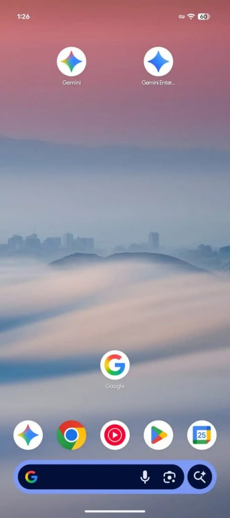 گوگل اپلیکیشن موبایل Gemini Enterprise را برای اندروید و iOS منتشر کرد