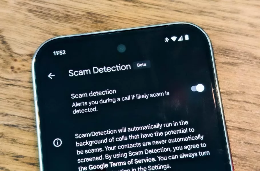 قابلیت Scam Detection گوگل