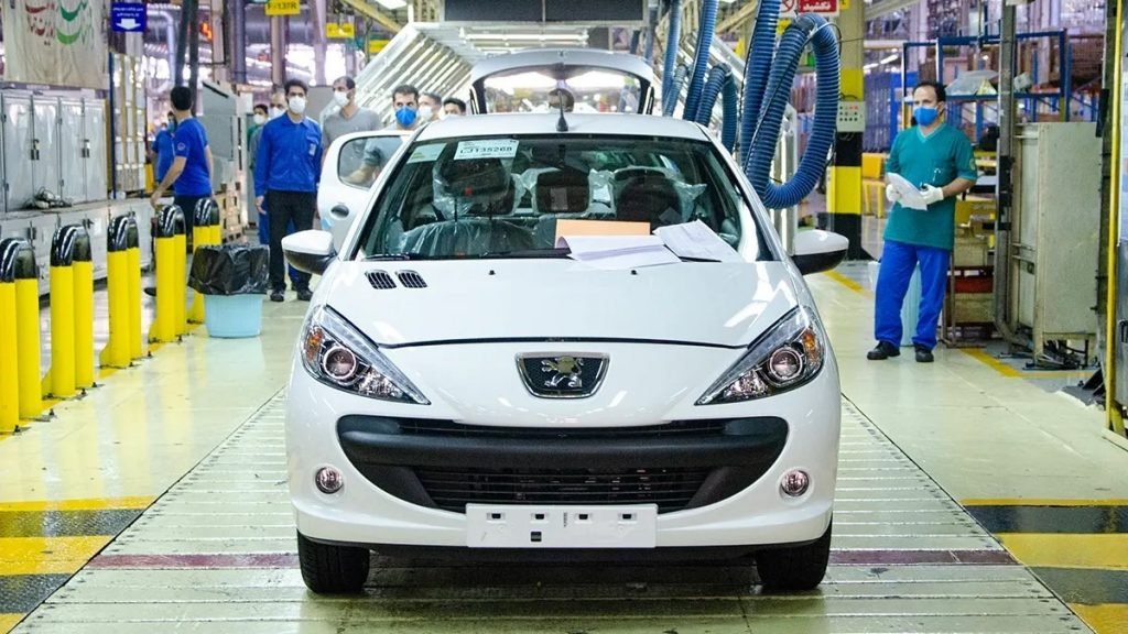 افت تولید خودرو