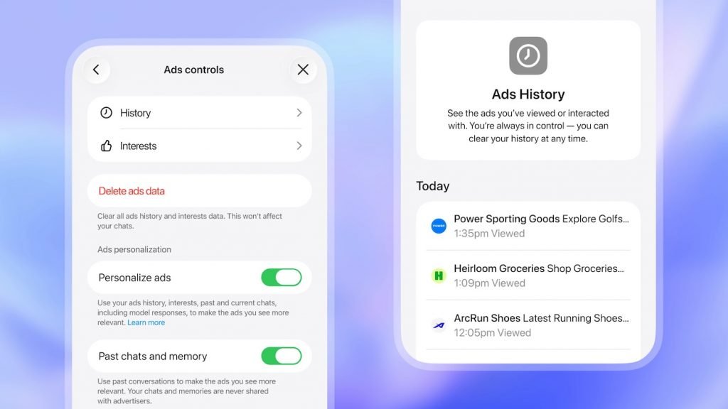 آغاز نمایش آزمایشی تبلیغات در ChatGPT