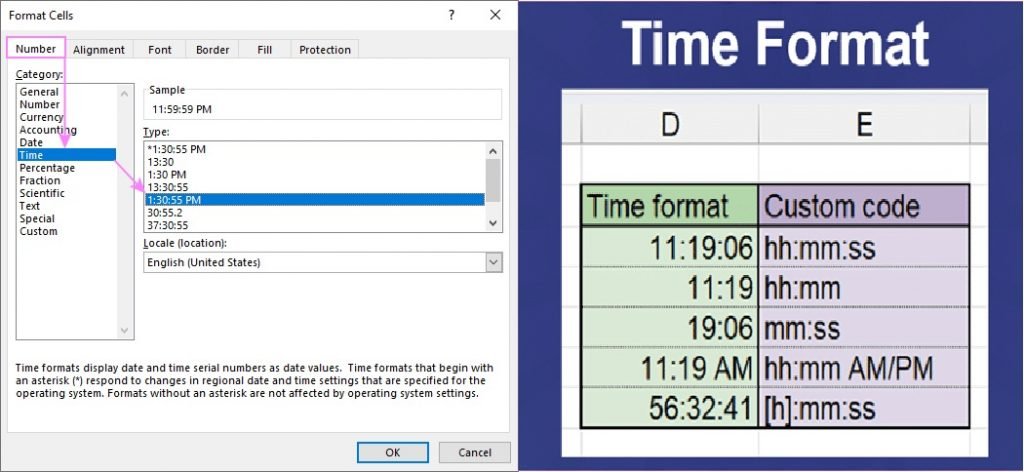 جمع ساعت در اکسل | آموزش جمع ساعت کاری و بیش از 24 ساعت