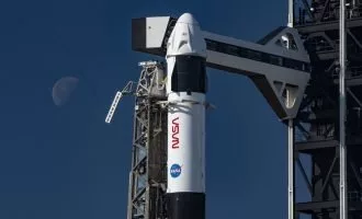 موشک ماموریت Crew-12 ناسا