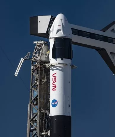 موشک ماموریت Crew-12 ناسا