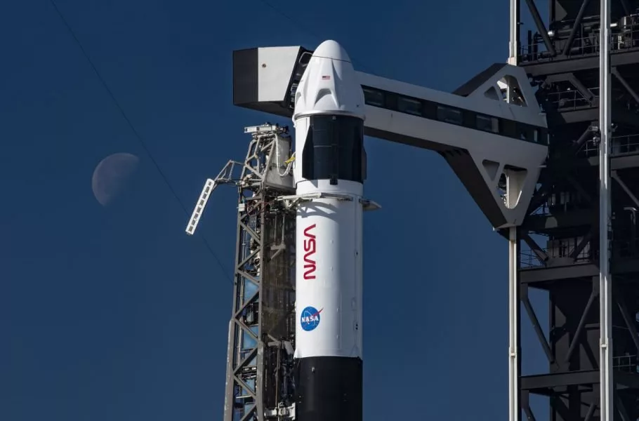 موشک ماموریت Crew-12 ناسا