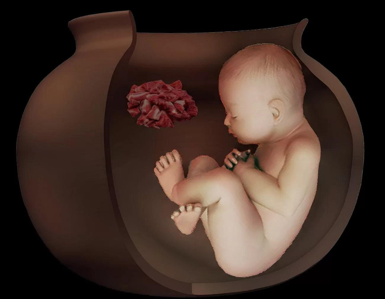 آیین عجیب تدفین ایرانیان باستان؛ دو جنین ۶۵۰۰ ساله در تپه چپرآباد ایران کشف شدند