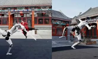 ربات چینی شمشیرباز