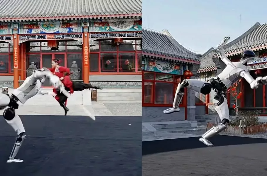 ربات چینی شمشیرباز