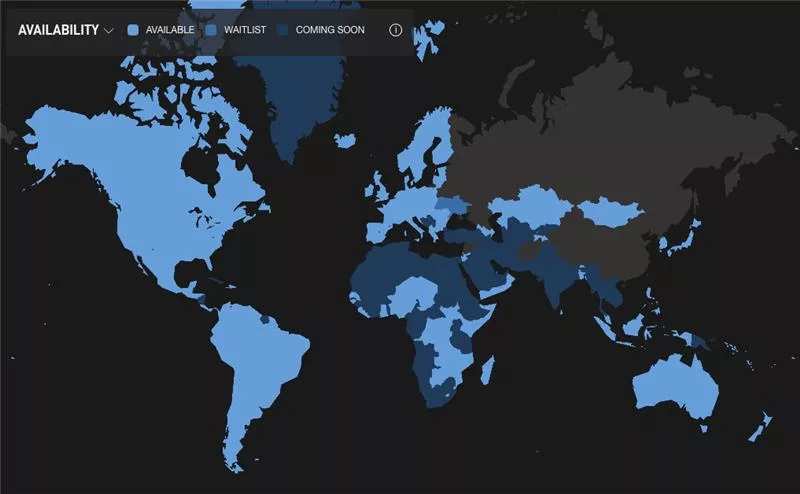 کاربران فعال استارلینک