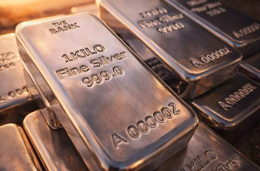 نقره دو برابر طلا ریخت