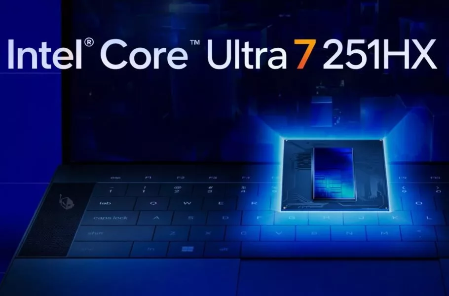 اینتل پردازنده Core Ultra 7 251HX را معرفی کرد: ۶ هسته قدرتمند و حداکثر فرکانس ۵.۱ گیگاهرتز