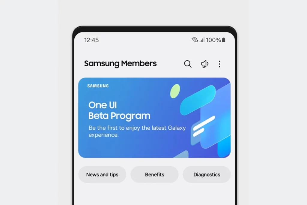 اپ Samsung Members