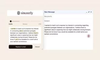 ابزار Sinceerly