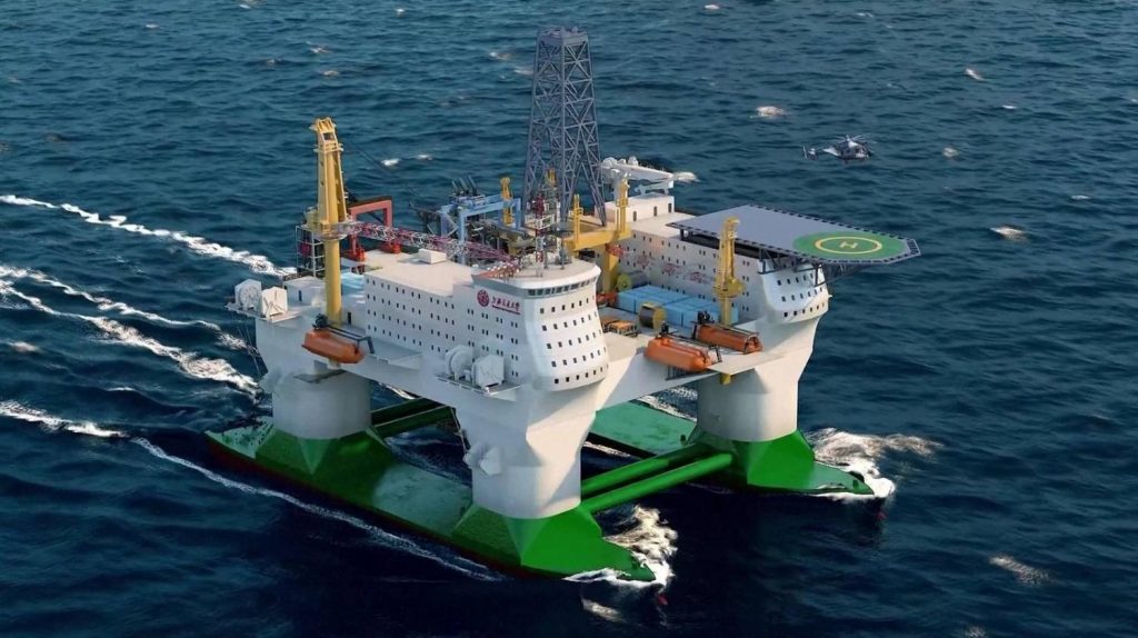 جزیره شناور؛ چین بزرگ‌ترین سکوی سیار جهان را برای تحقیق در عمق دریا می‌سازد