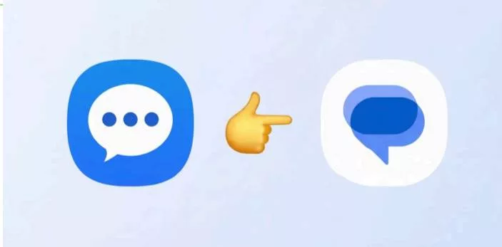 انتقال از Samsung Messages به Google