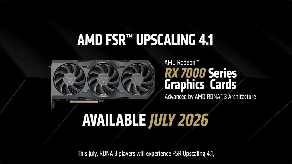 AMD سرانجام فناوری FSR 4.1 را برای کارت‌های گرافیک‌ نسل قبل خود منتشر می‌کند