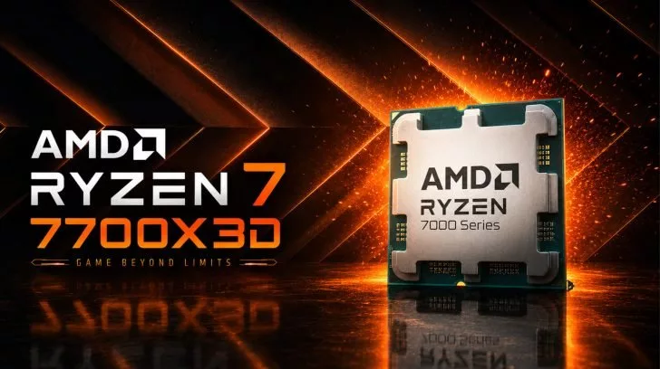 پردازنده جدید AMD Ryzen 7 7700X3D در راه است؛ ارزان‌تر با 8 هسته و 96 مگابایت 3D V-Cache