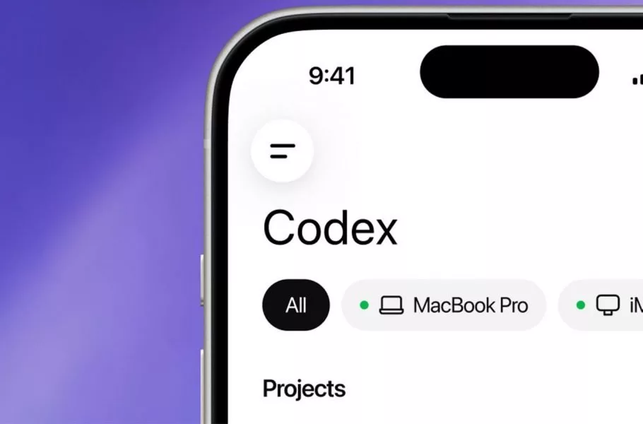 Codex روی موبایل