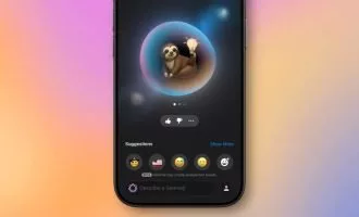 ساخت خودکار ایموجی جدید با Genmoji اپل