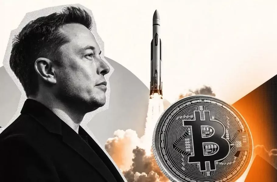 بیت‌کوین اسپیس‌ایکس