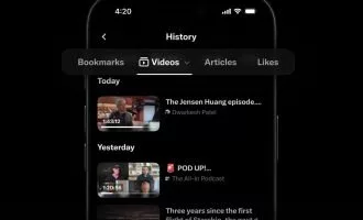 قابلیت History در ایکس